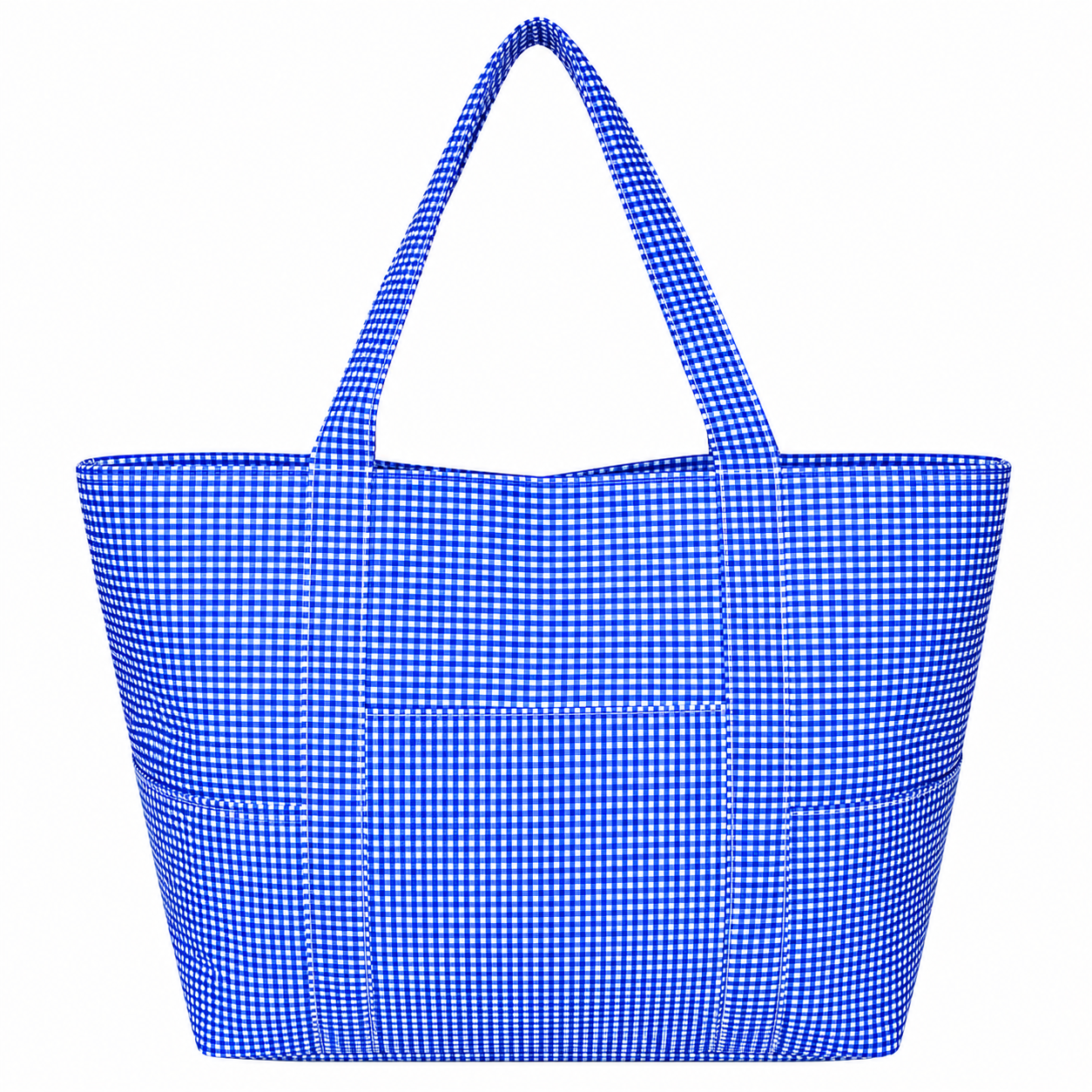 Electric Blue Glossy Jumbo Tote