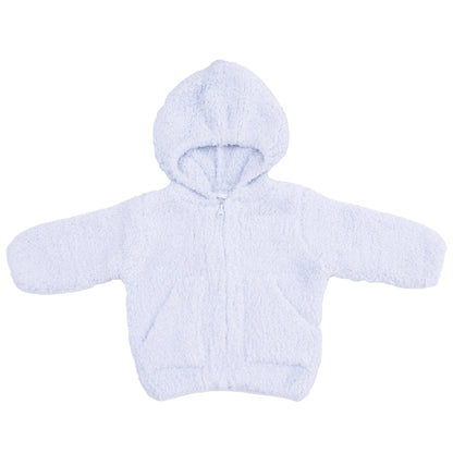Light Blue Hooded Jacket