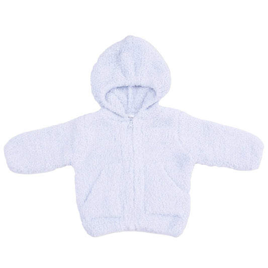 Light Blue Hooded Jacket