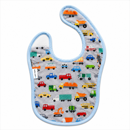 Cartoon Cars Bib