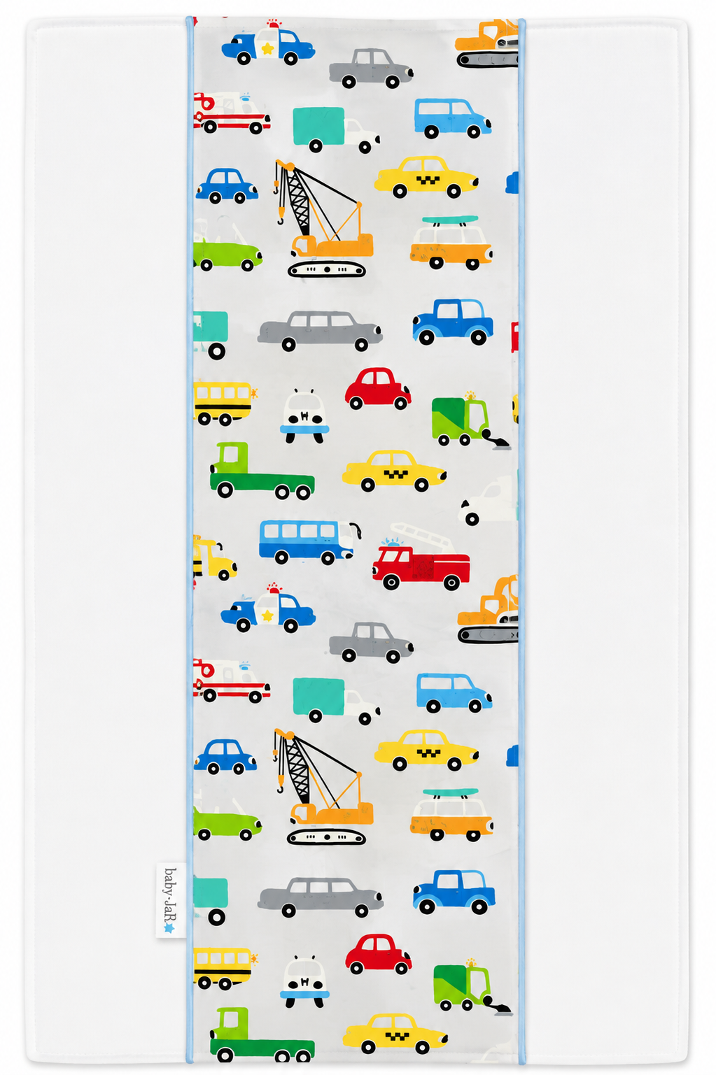 Cartoon Cars Burp Cloth