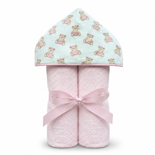 Princess Teddy Hooded Towel