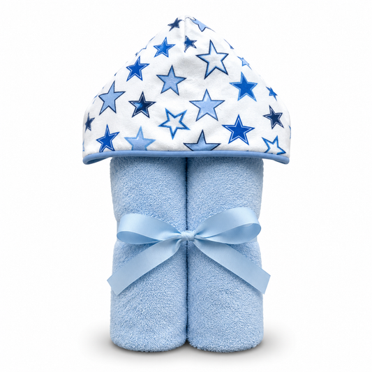 Blue Starry Sky Hooded Towel