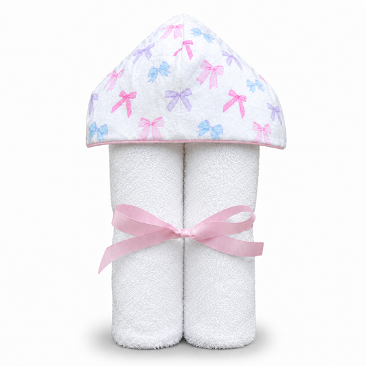Bows Hooded Towel