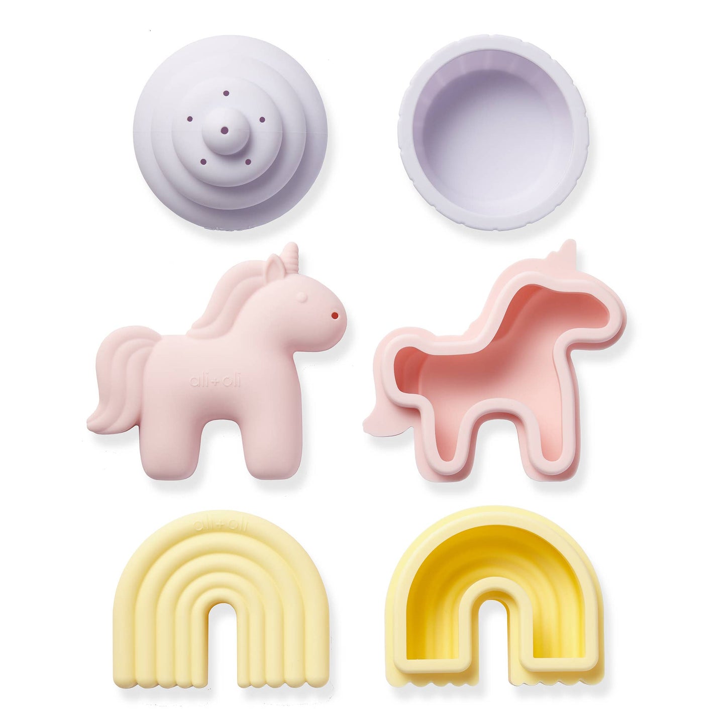 Ali+Oli Squirt Water Bath Toy Set - Easy Clean