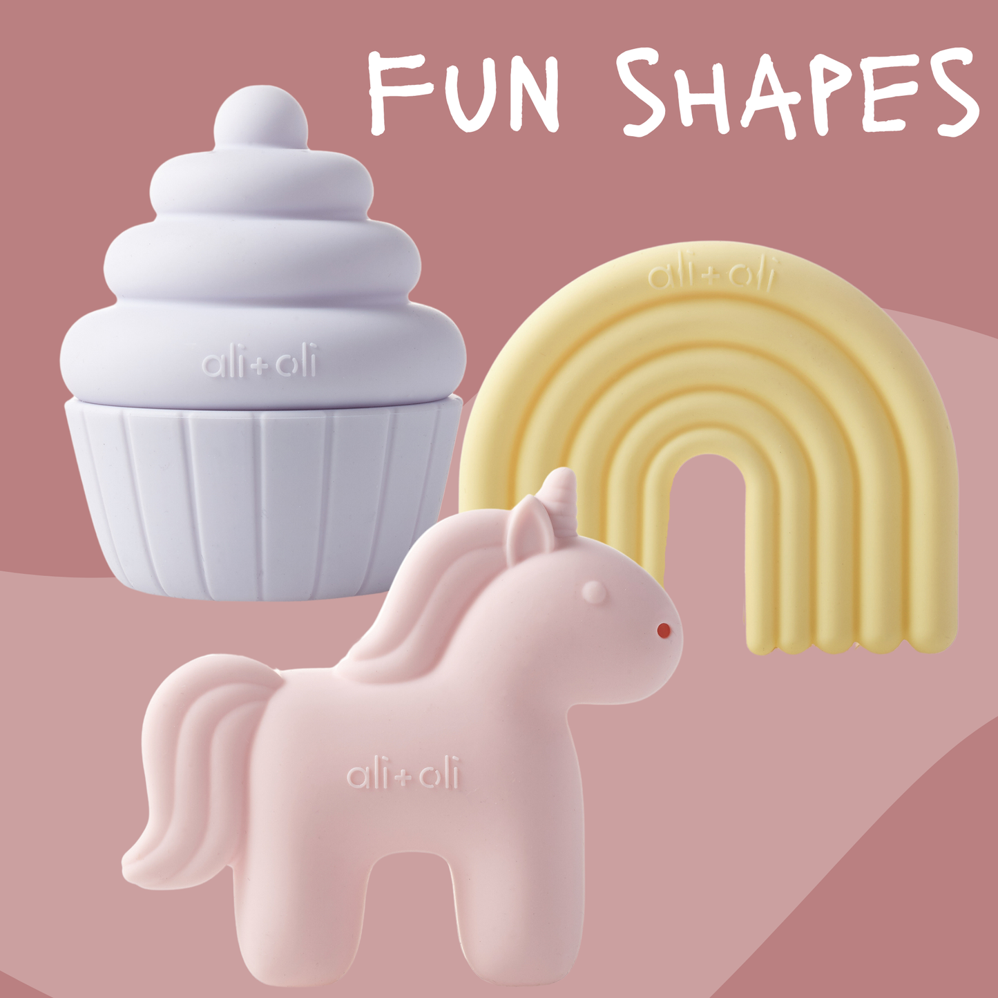 Ali+Oli Squirt Water Bath Toy Set - Easy Clean