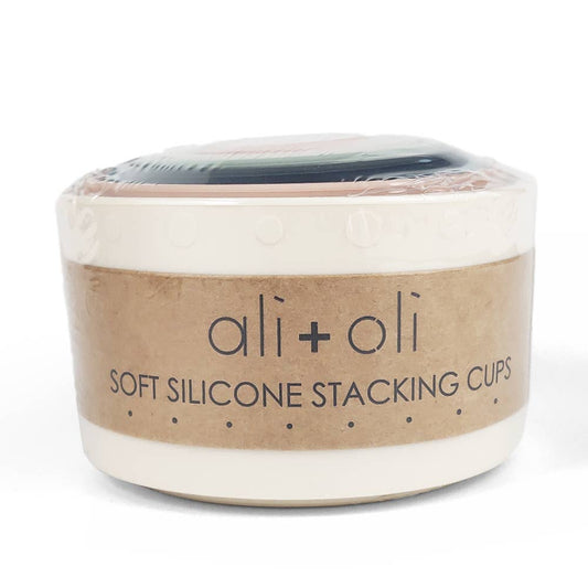 Soft Silicone Stacking Cups Toy