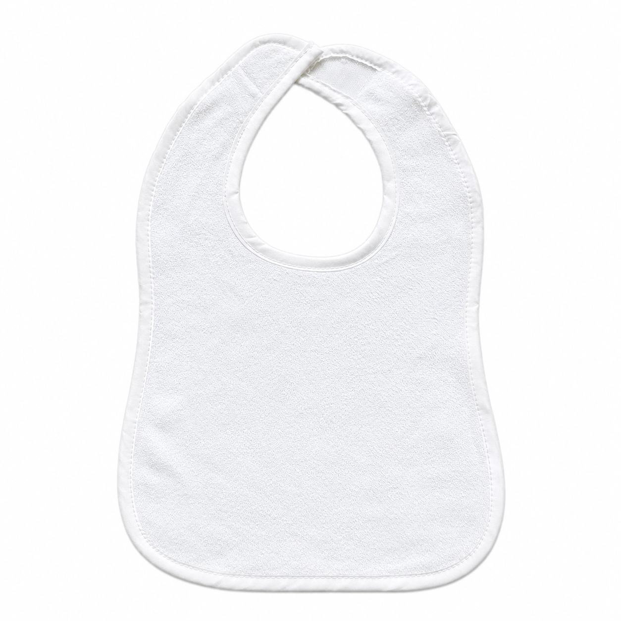 Plain White Bib