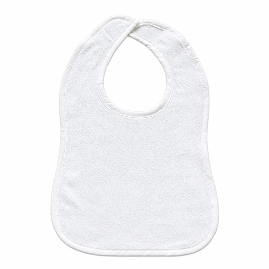 Plain White Bib