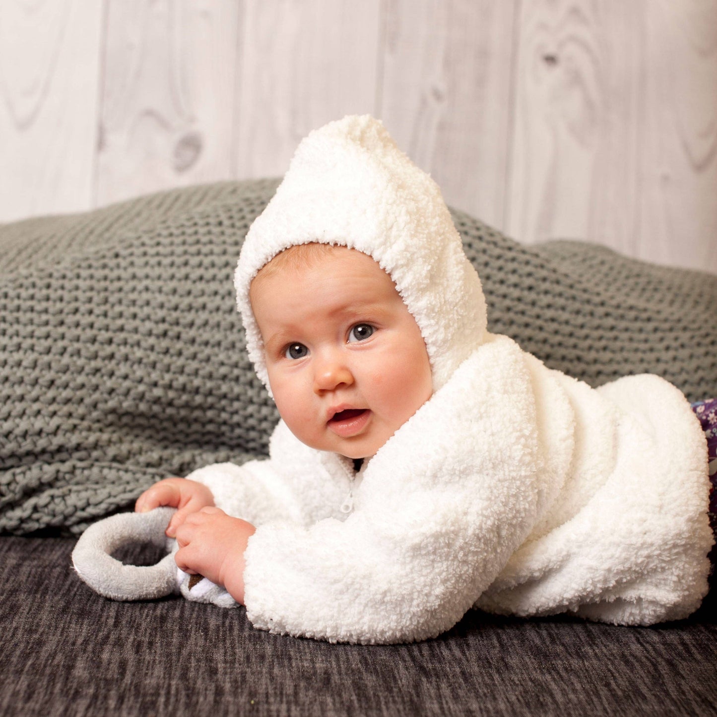 White Hooded Jacket