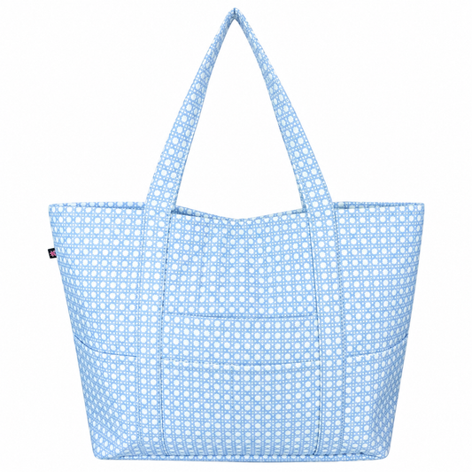 Blue Bungalow Glossy Jumbo Tote