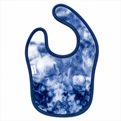 Navy Tie Dye Bib