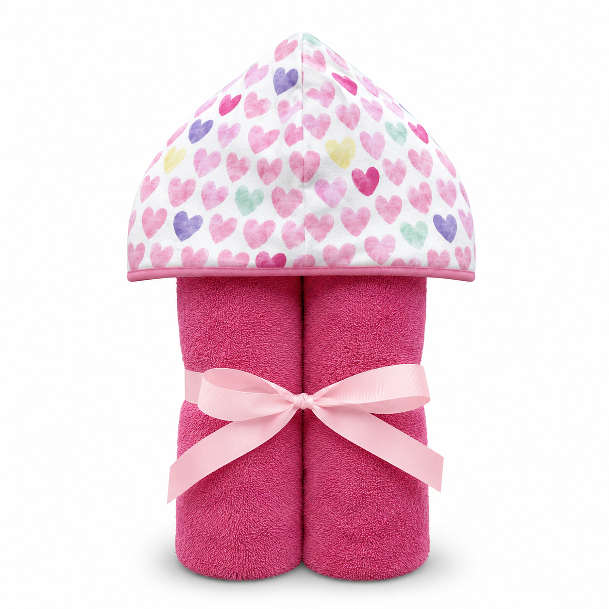 Lots' 'O Hearts Hooded Towel