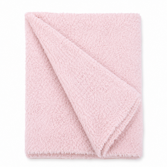 Blush Pink Stroller Blanket