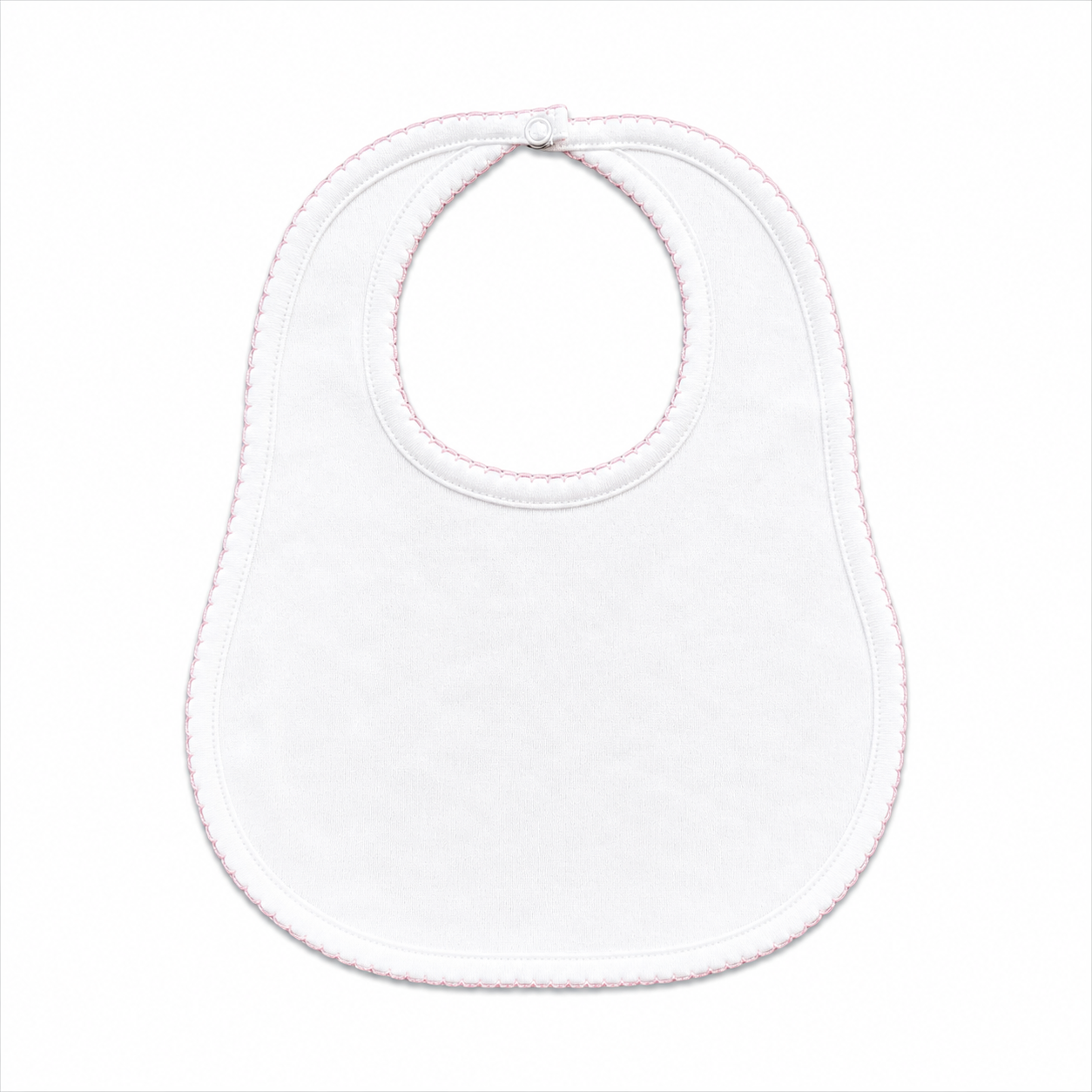 Essentials Pink Trim Bib