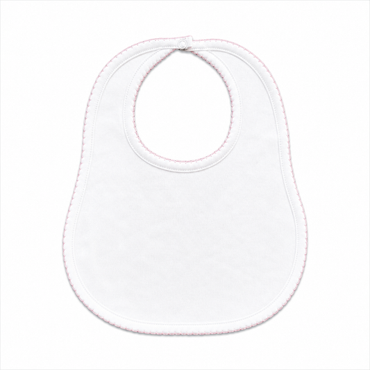 Essentials Pink Trim Bib