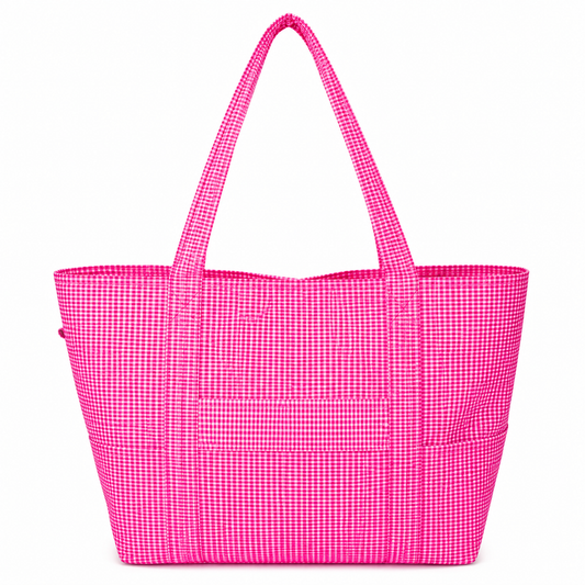 Flamingo Glossy Jumbo Tote
