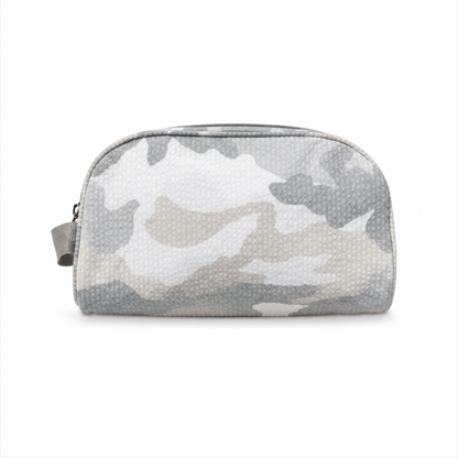 Snow Camo Seersucker Stowaway Bag