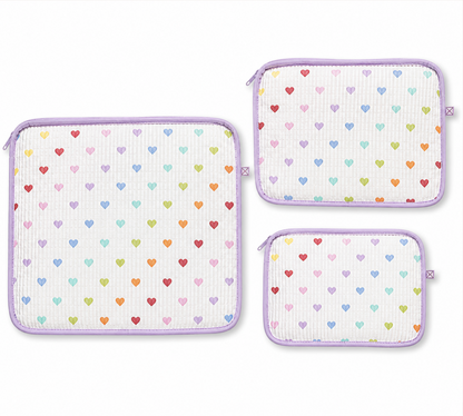 Lots O' Hearts Seersucker Stacking Set