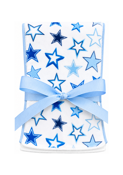 Blue Starry Sky Burp Cloth