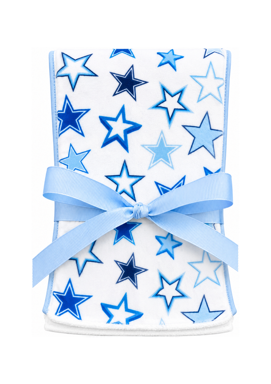Blue Starry Sky Burp Cloth