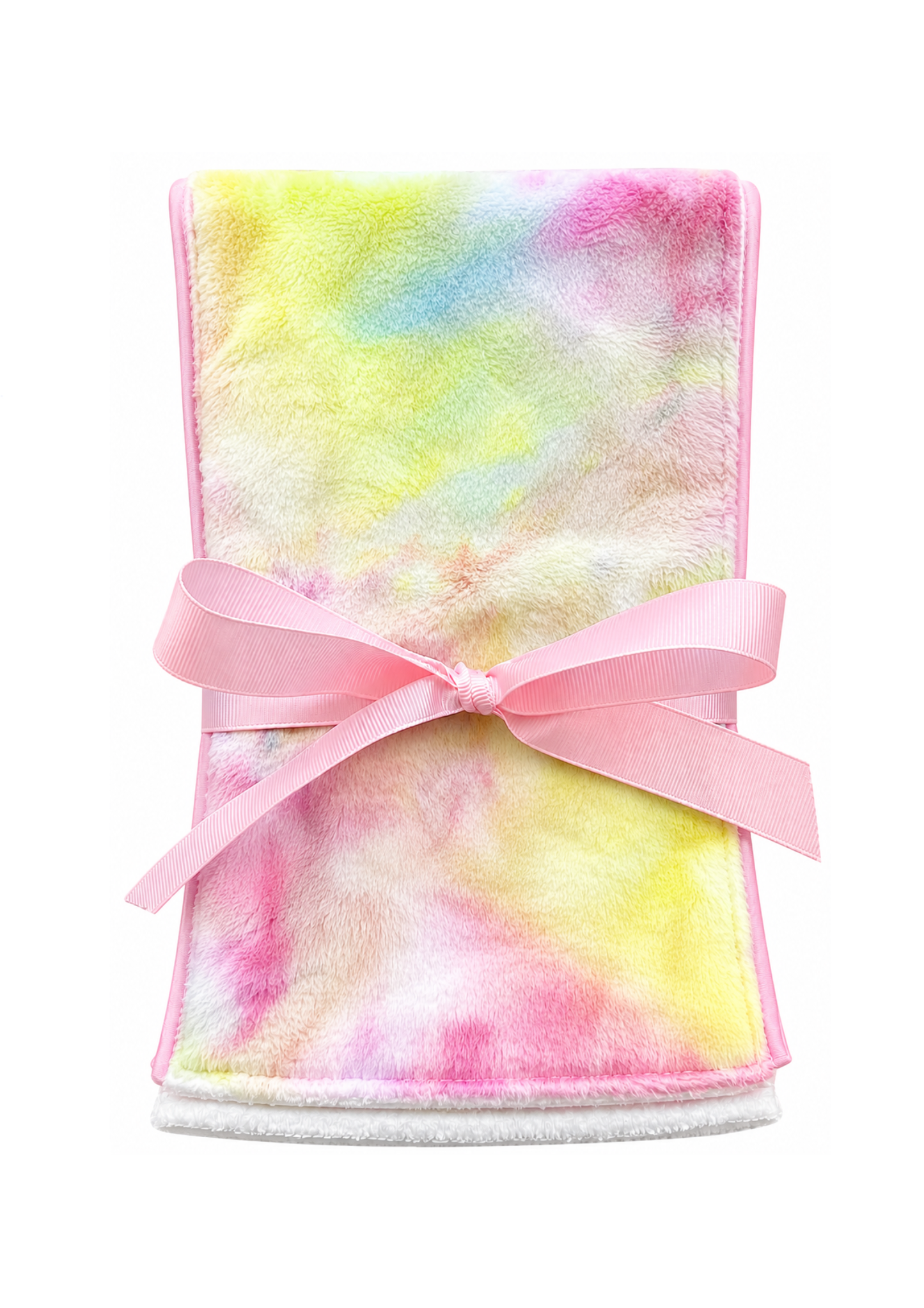 Rainbow Tie Dye Burp Cloth