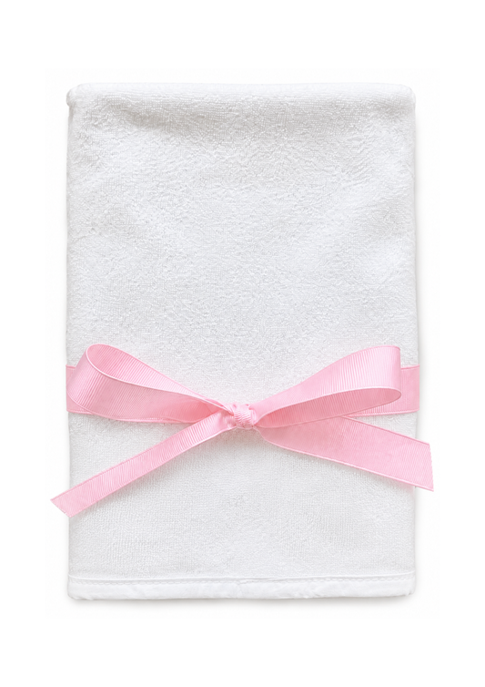 Plain White Burp Cloth