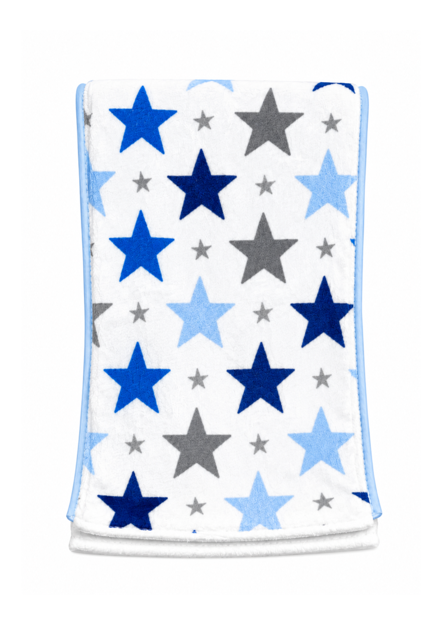 Blue Stars Burp Cloth
