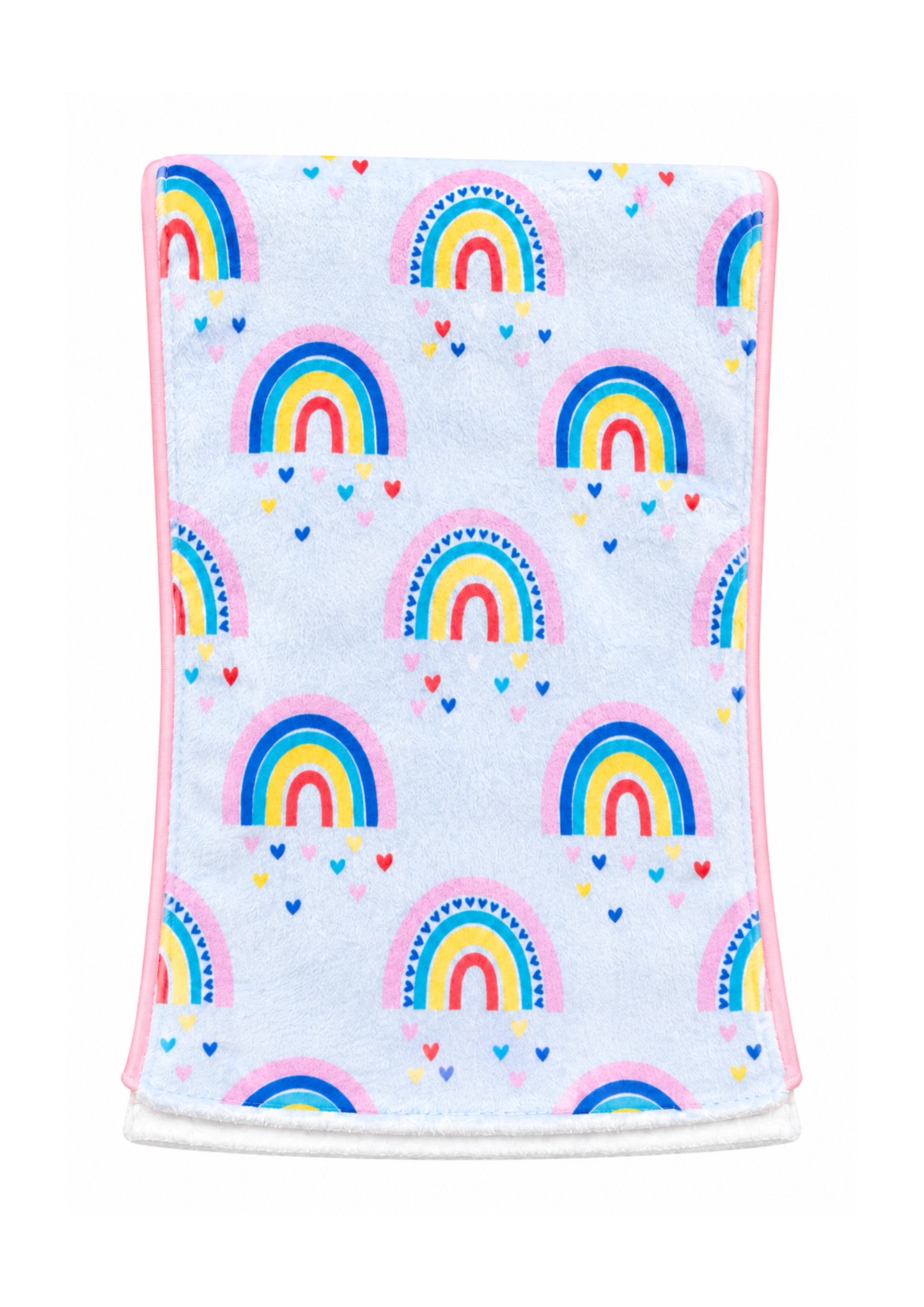 Rainbow Burp Cloth