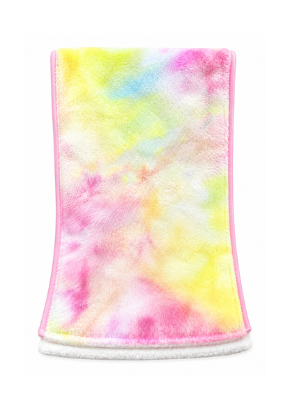 Rainbow Tie Dye Burp Cloth