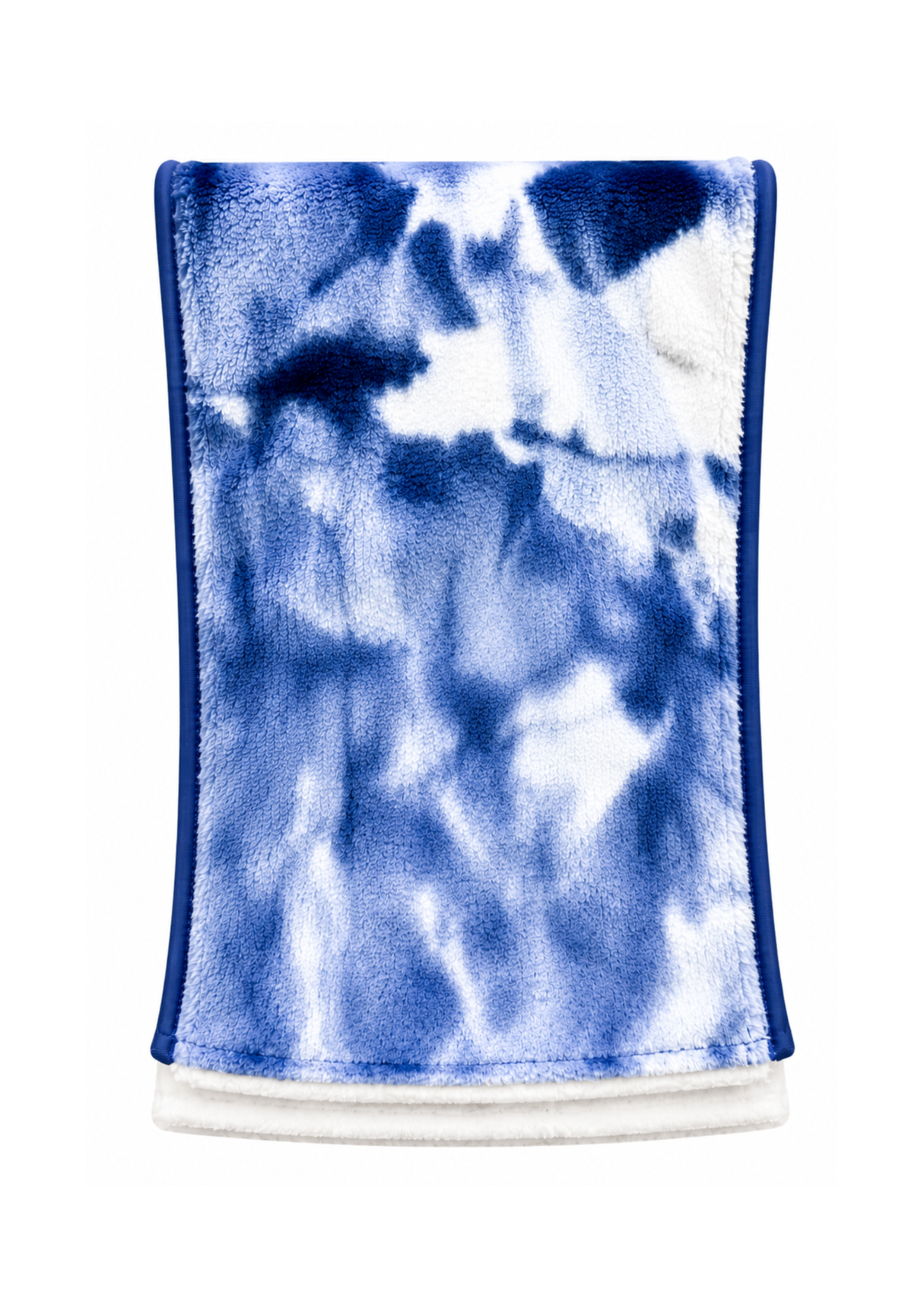 Navy Tie Dye Burp Cloth