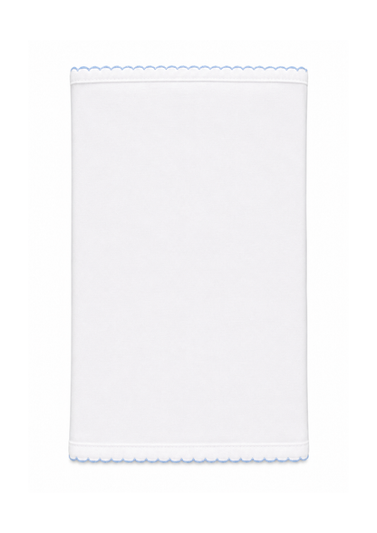 Essentials Blue Trim Burp Cloth