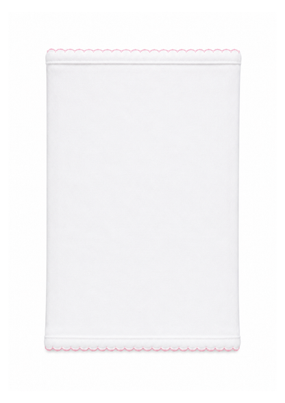 Essentials Pink Trim Burp Cloth