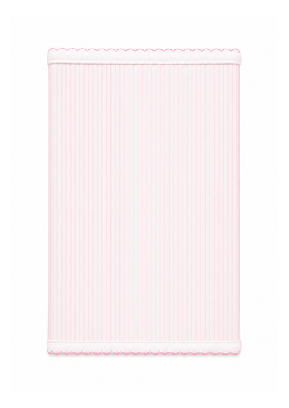 Pink Mini Stripes Burp Cloth