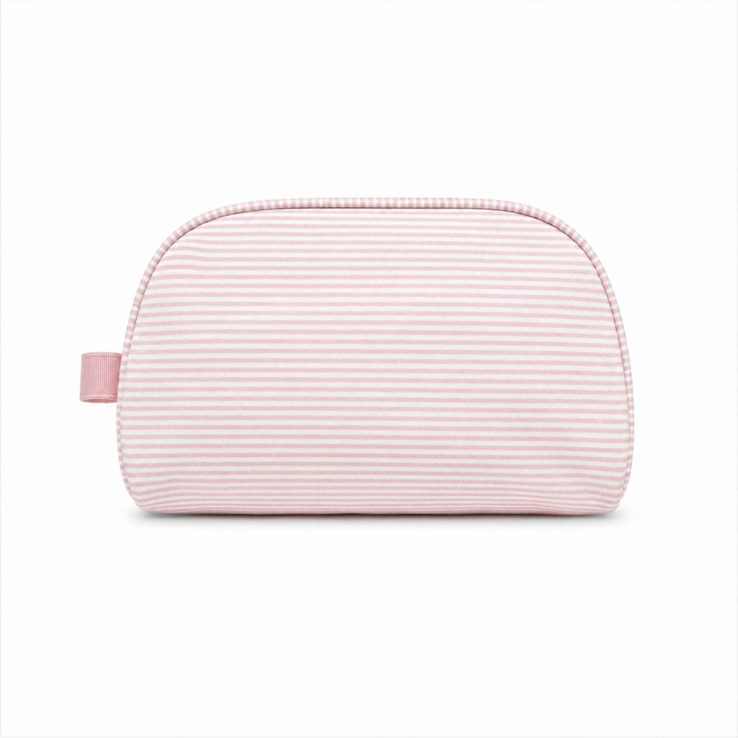 Pink Seersucker Stowaway Bag