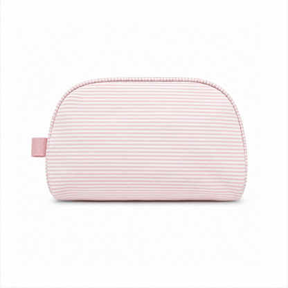 Pink Seersucker Stowaway Bag