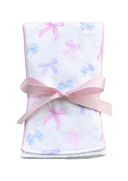 Bow Burp Cloth