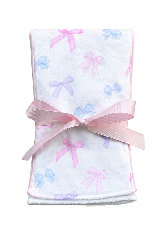 Bow Burp Cloth