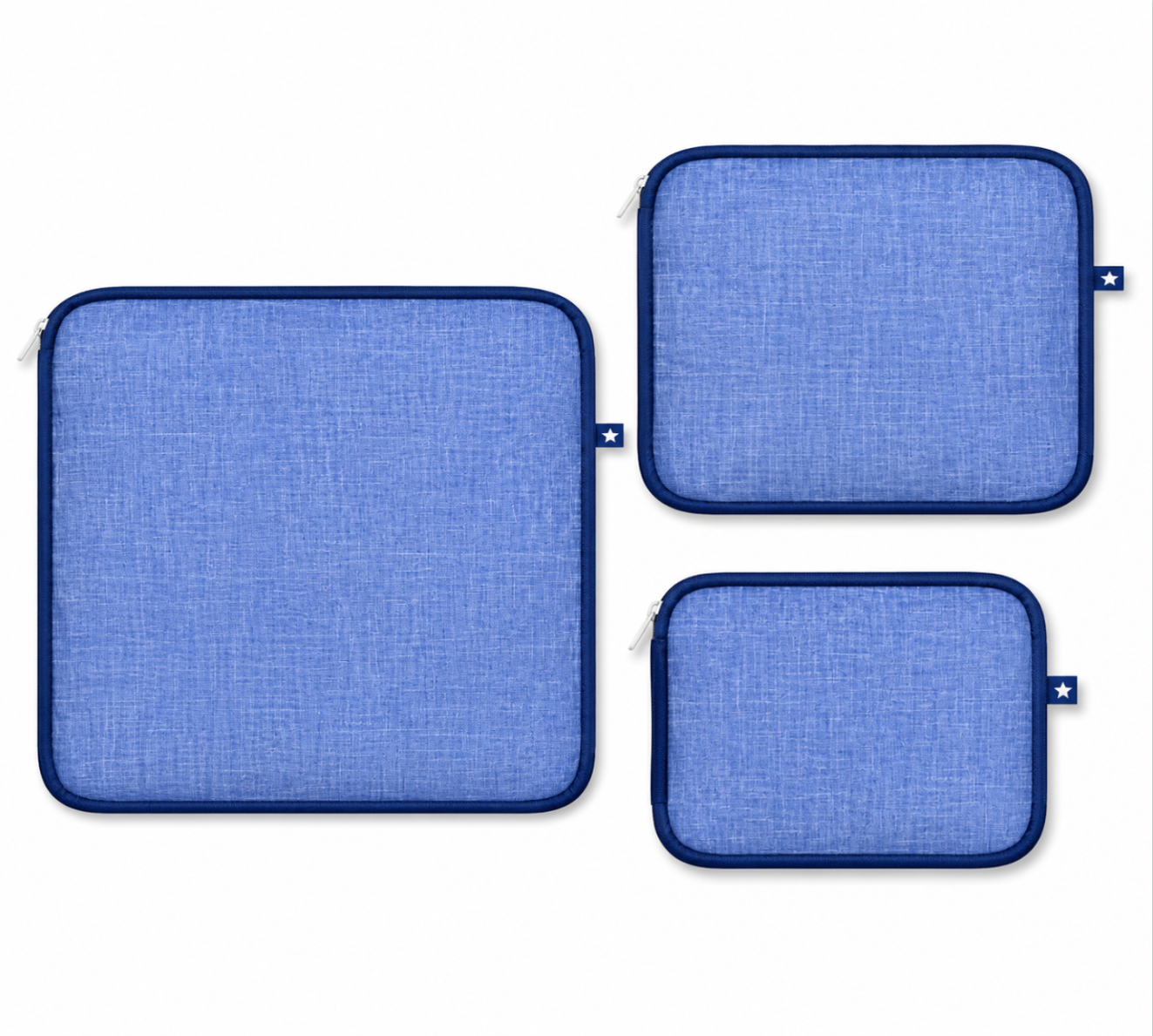 Navy Chambray Stacking Set