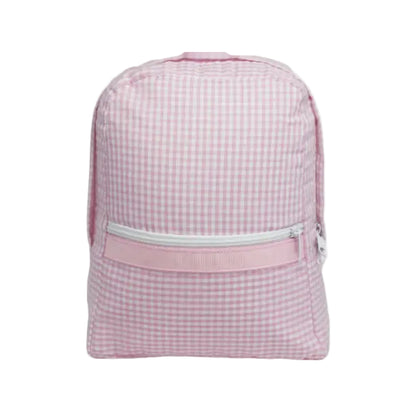 Pink Gingham Backpack