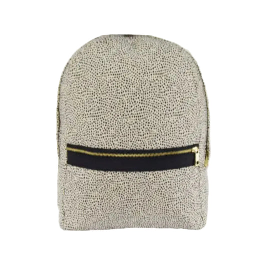 Cheetah Seersucker Backpack