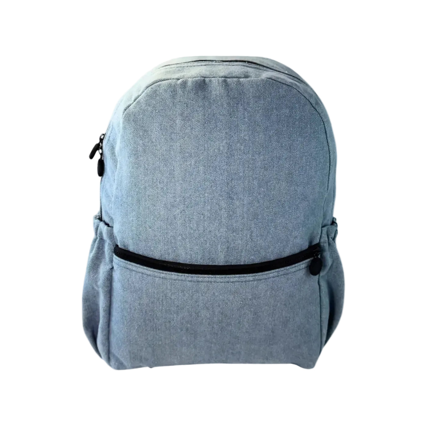 Demin Backpack W/ Pockets