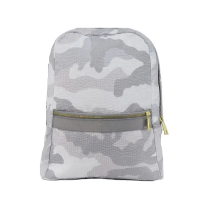 Snow Camo Seersucker Backpack