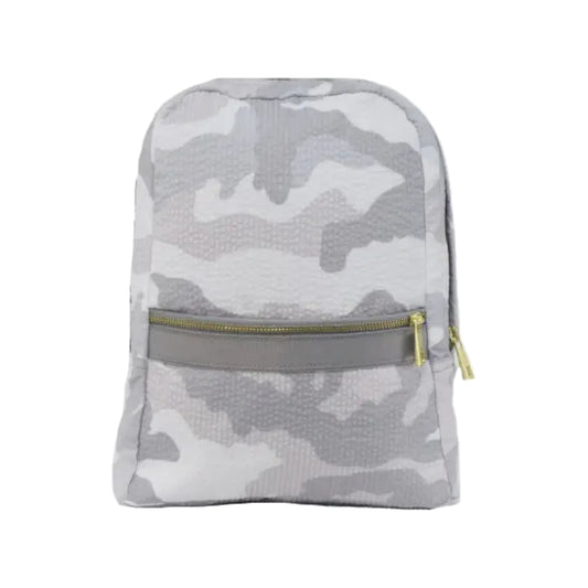 Snow Camo Seersucker Backpack