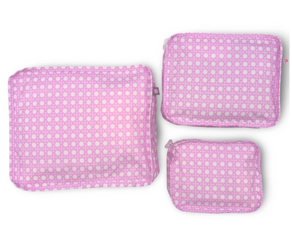 Pink Bungalow Glossy Stacking Set