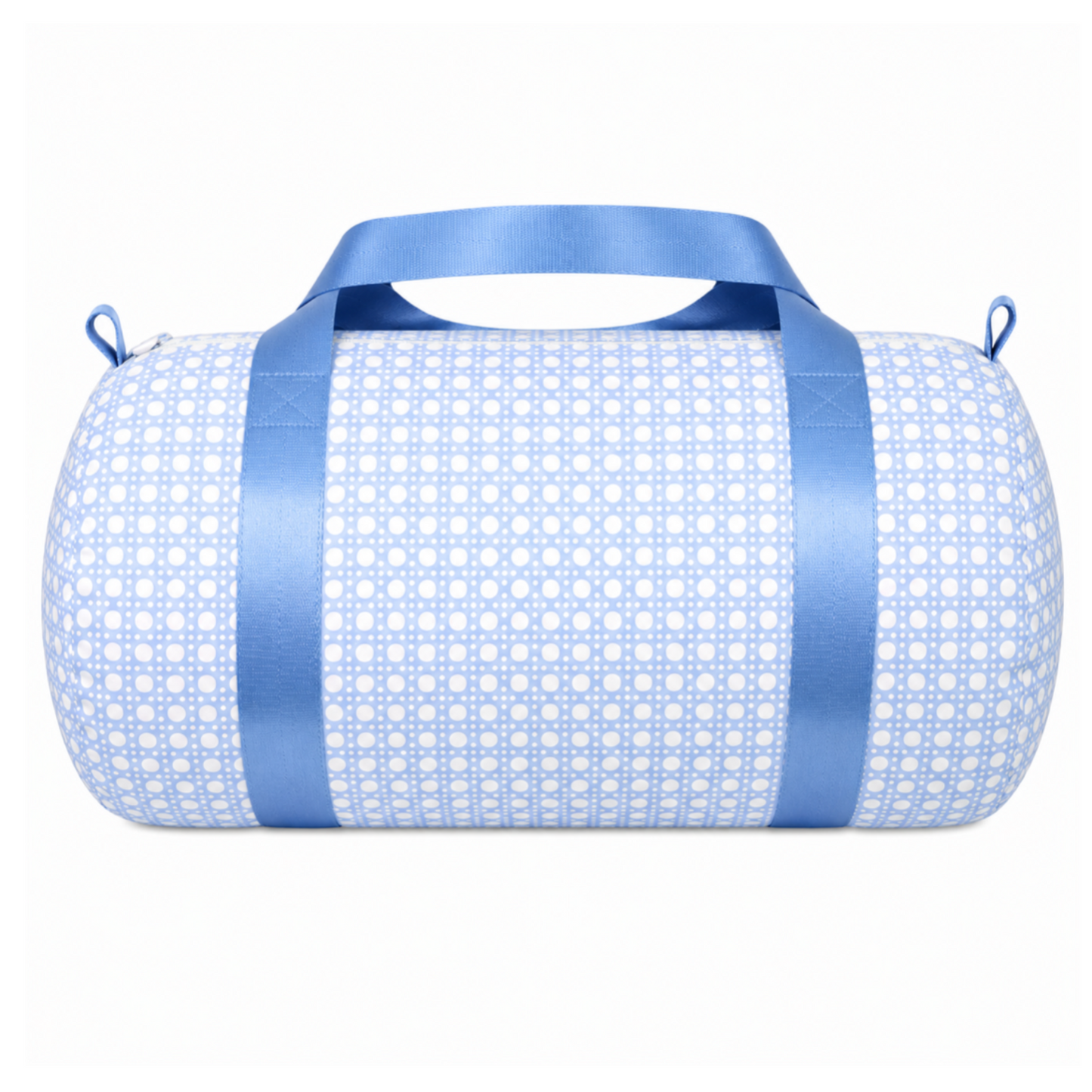 Blue Bungalow Glossy Large Duffel