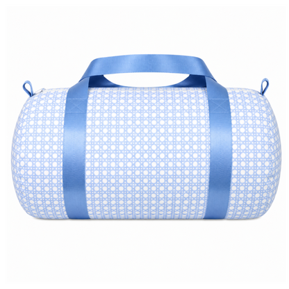 Blue Bungalow Glossy Large Duffel