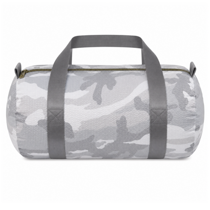 Snow Camo Seersucker Large Duffel
