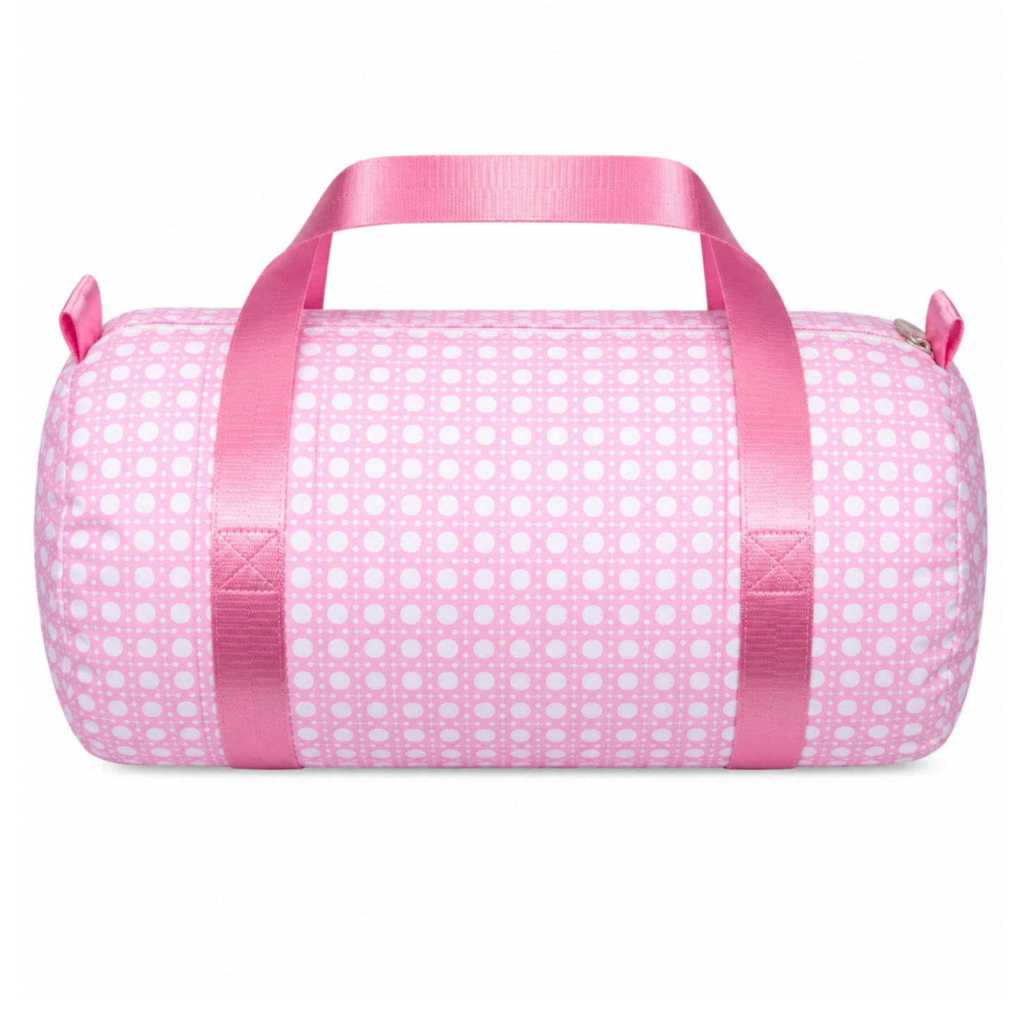 Pink Bungalow Glossy Large Duffel