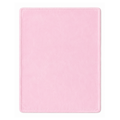 Plush Pink Baby Blanket
